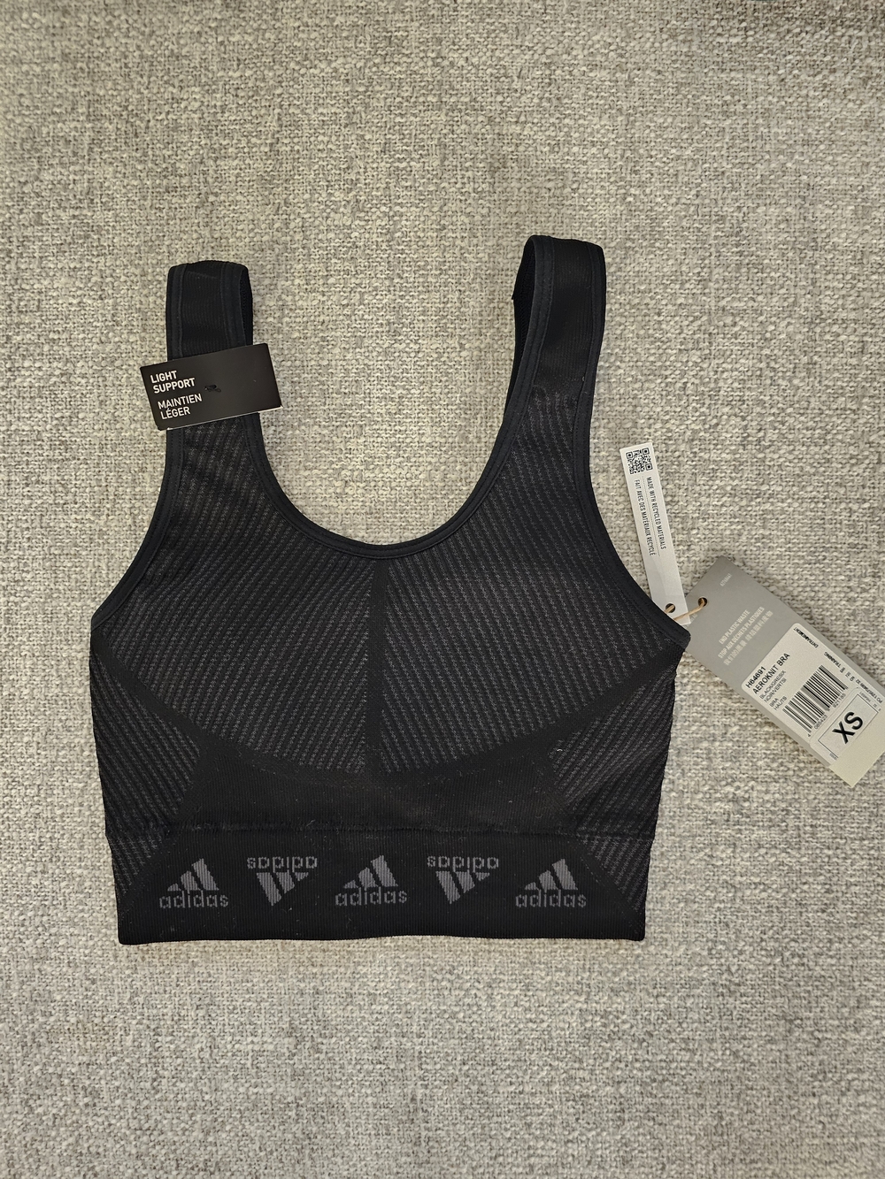 adidas Black Sports Bra